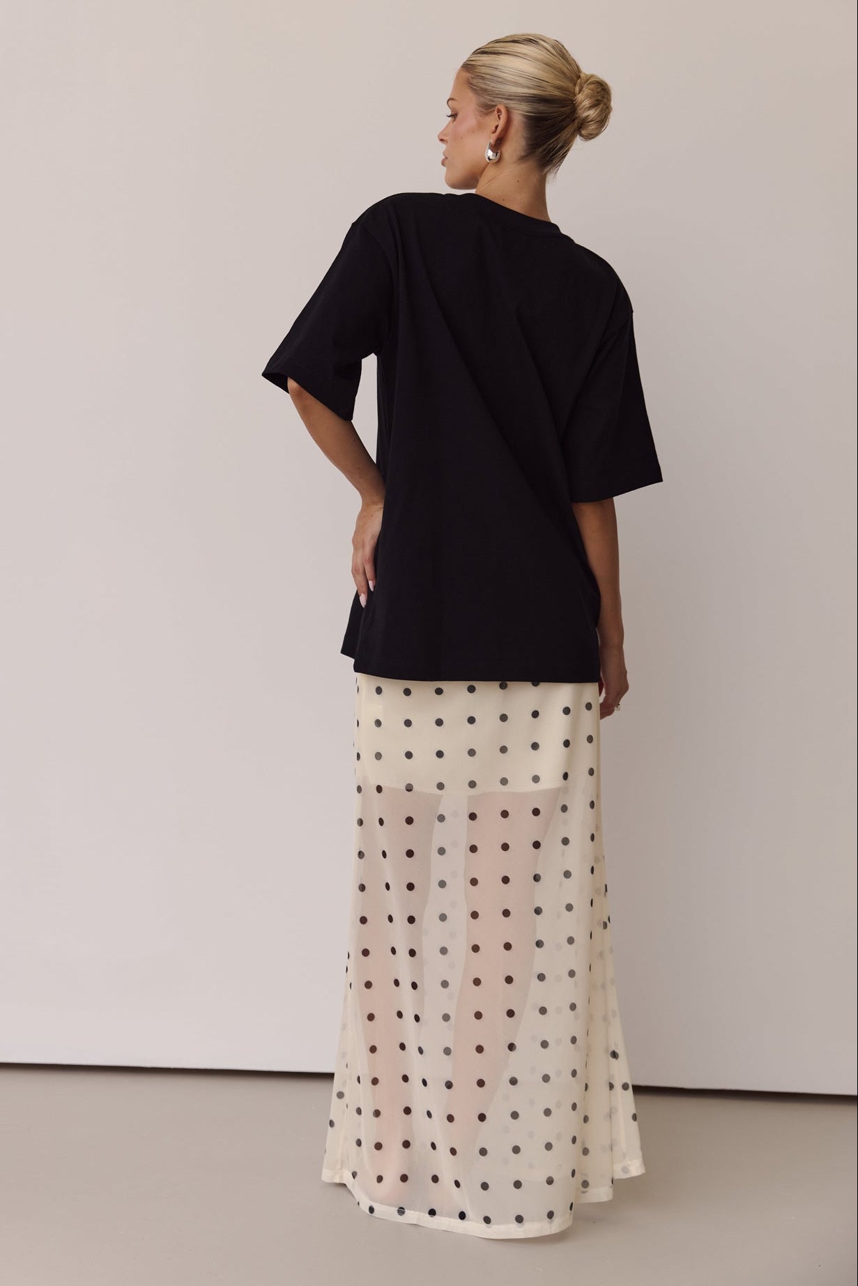 Reese Boyfriend Tee (Black)