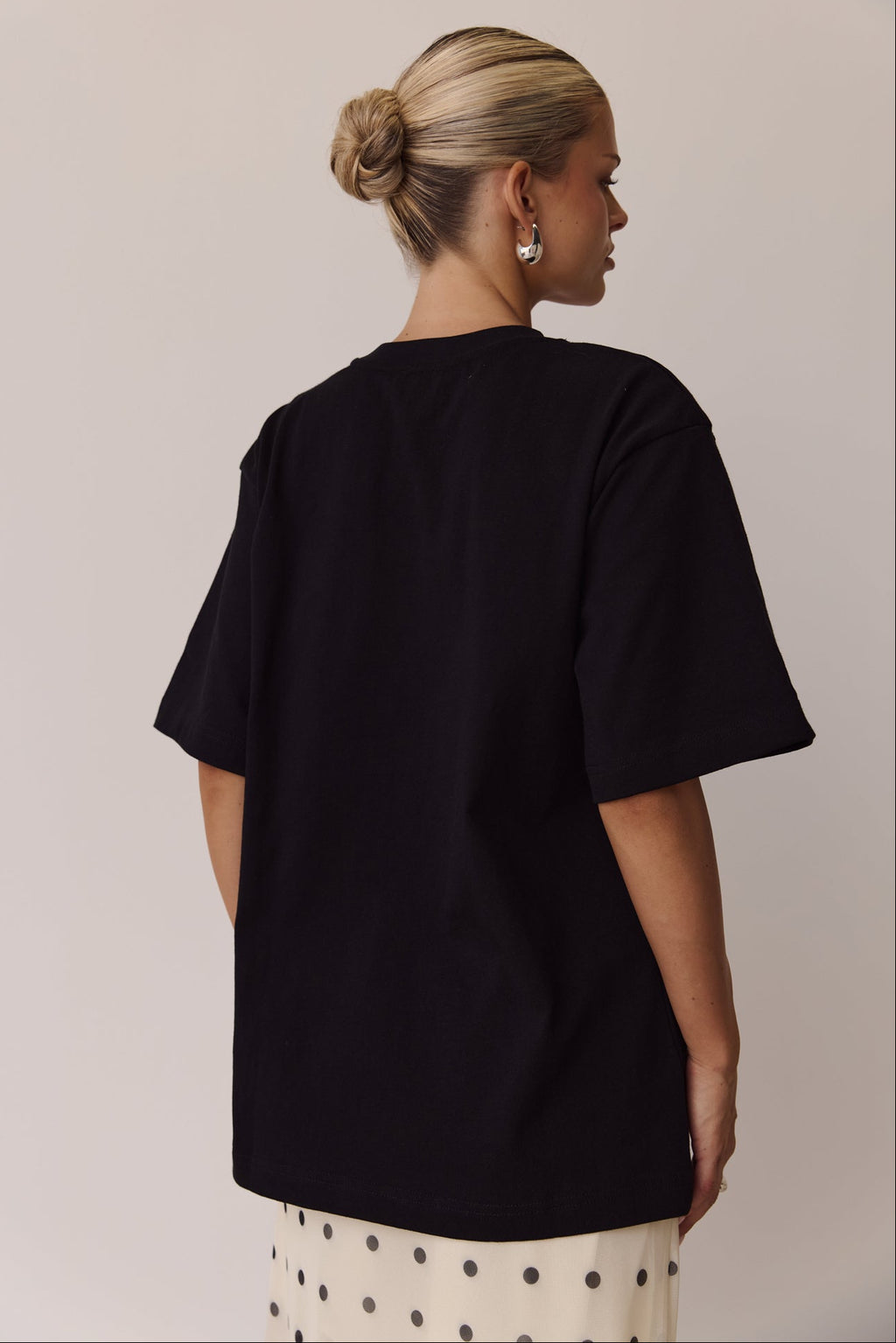 Reese Boyfriend Tee (Black)