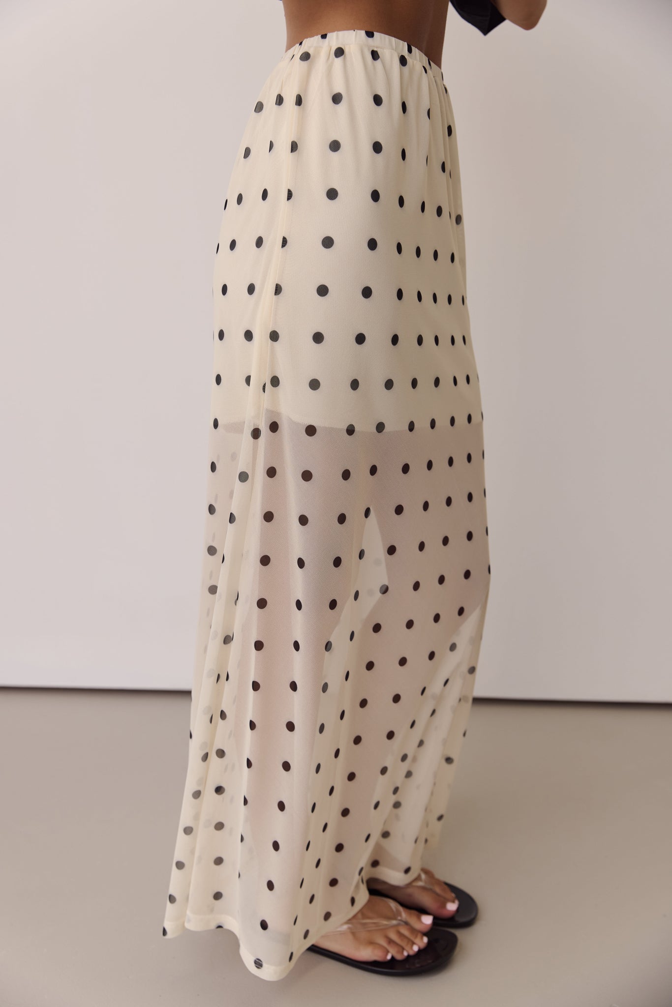 Leni Maxi Skirt (Cream)