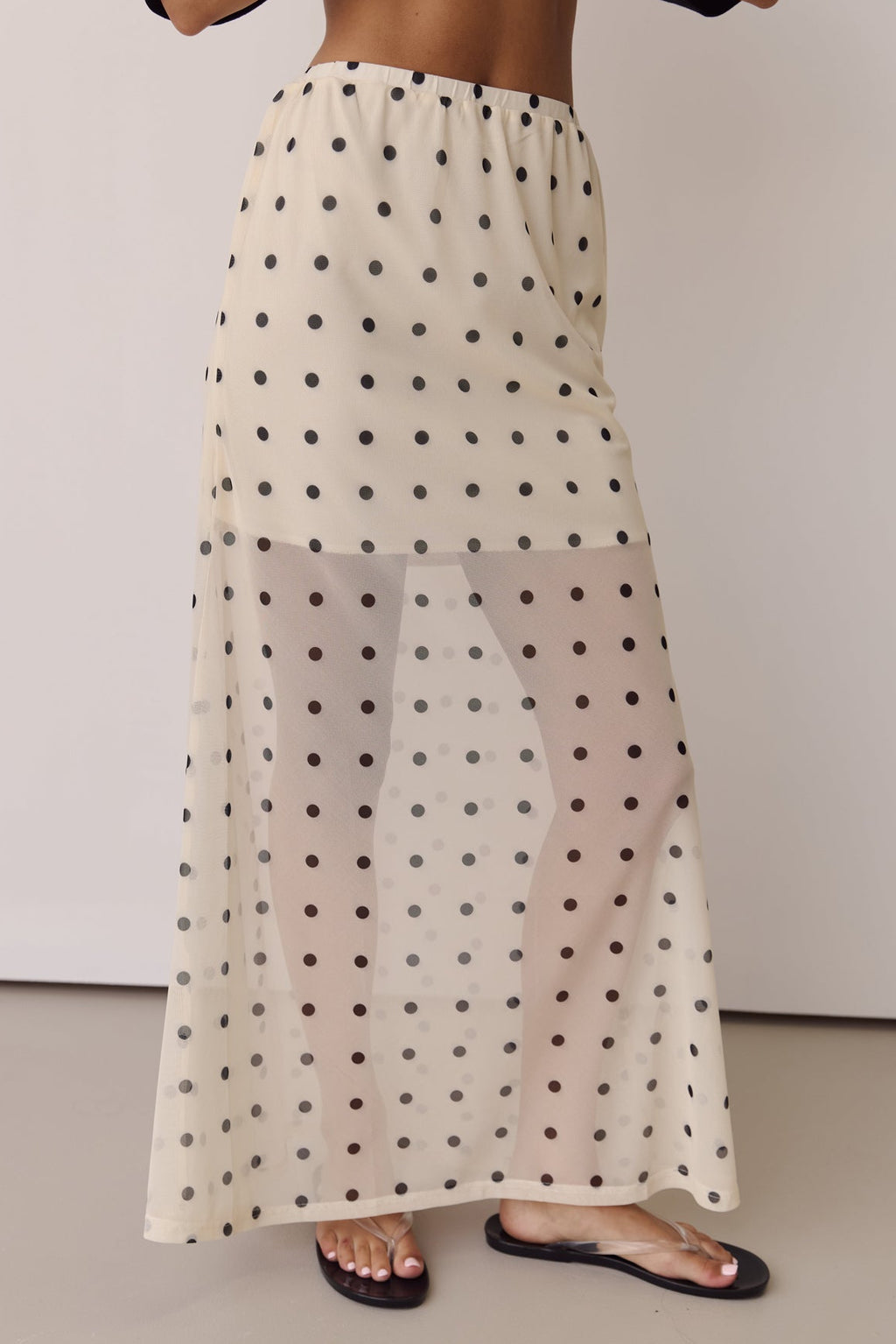 Leni Maxi Skirt (Cream)