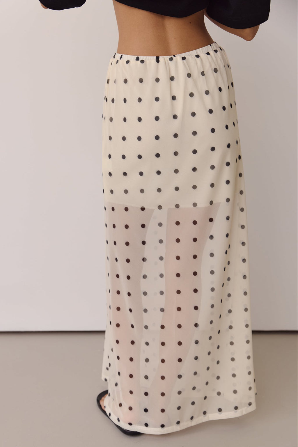 Leni Maxi Skirt (Cream)