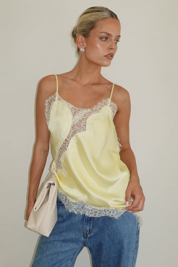 Dua Lace Top (Lemon)