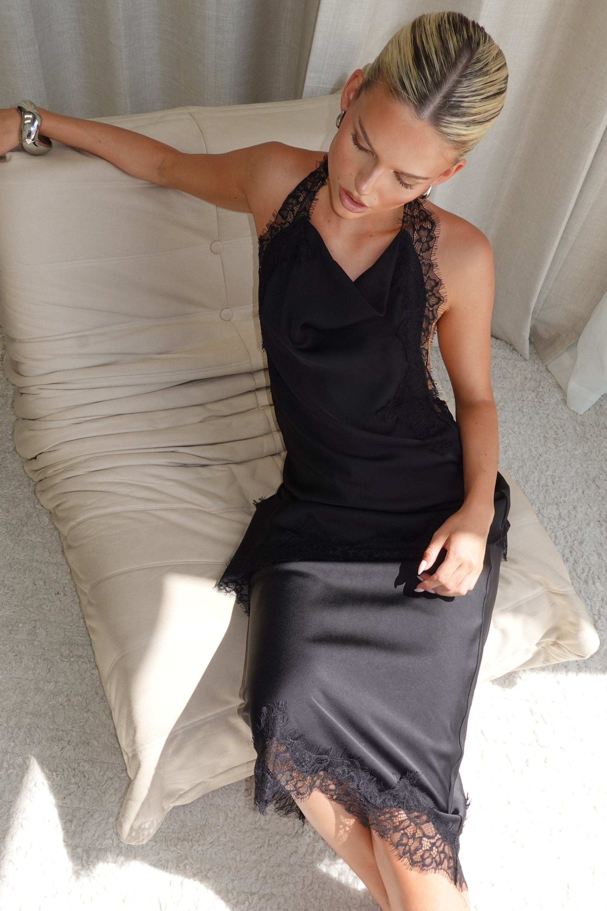 Willow Lace Top (Black)