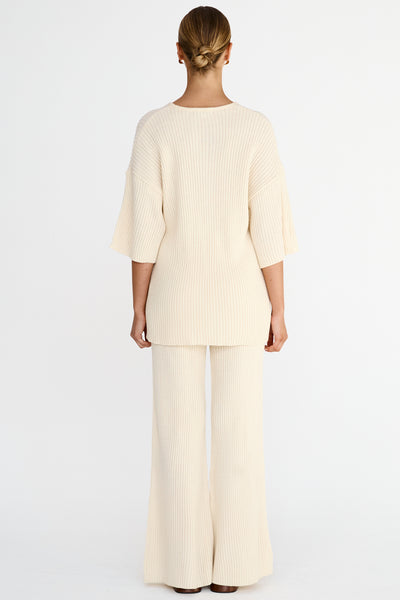 Ellison Knit Pant (Cream)