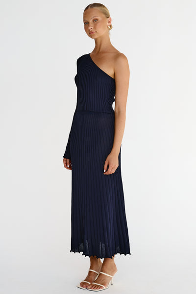 Harlen Knit Top (Navy)