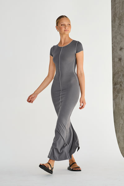 Arden Maxi Dress (Grey)