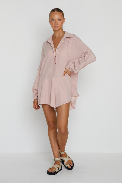 Bridgie Playsuit (Pink)
