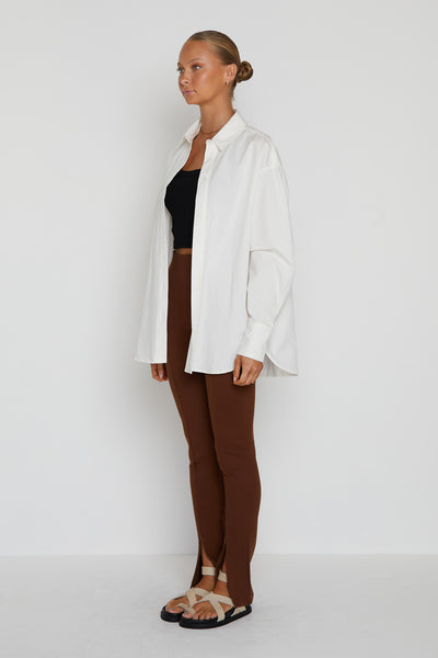 Henley Pant (Chocolate)