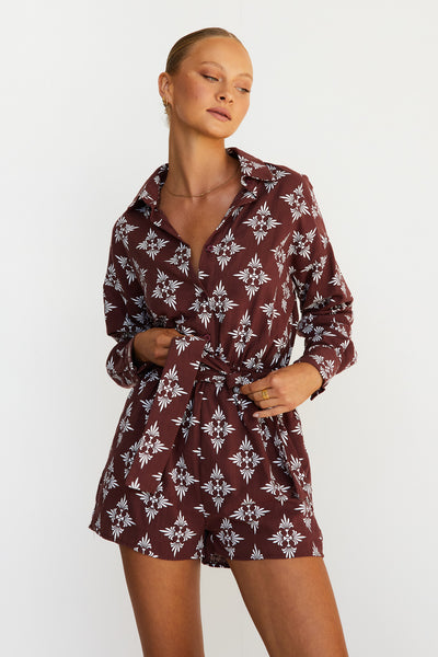 Ruby Playsuit (Chocolate)
