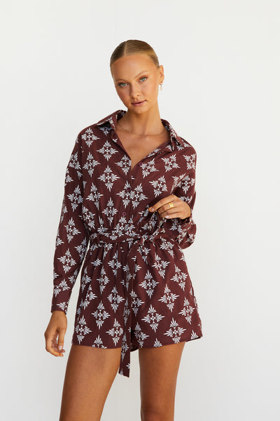 Ruby Playsuit (Chocolate)