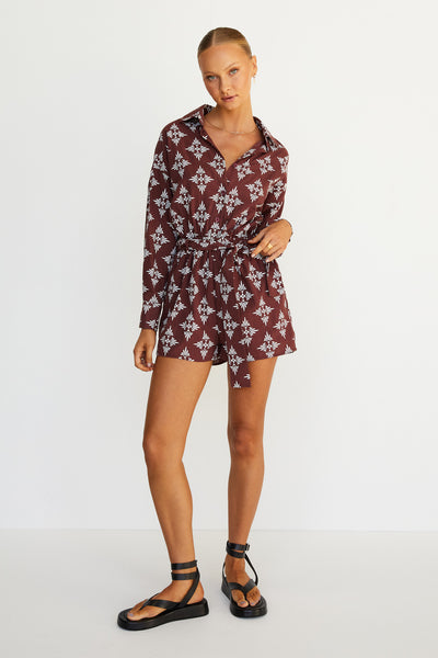 Ruby Playsuit (Chocolate)