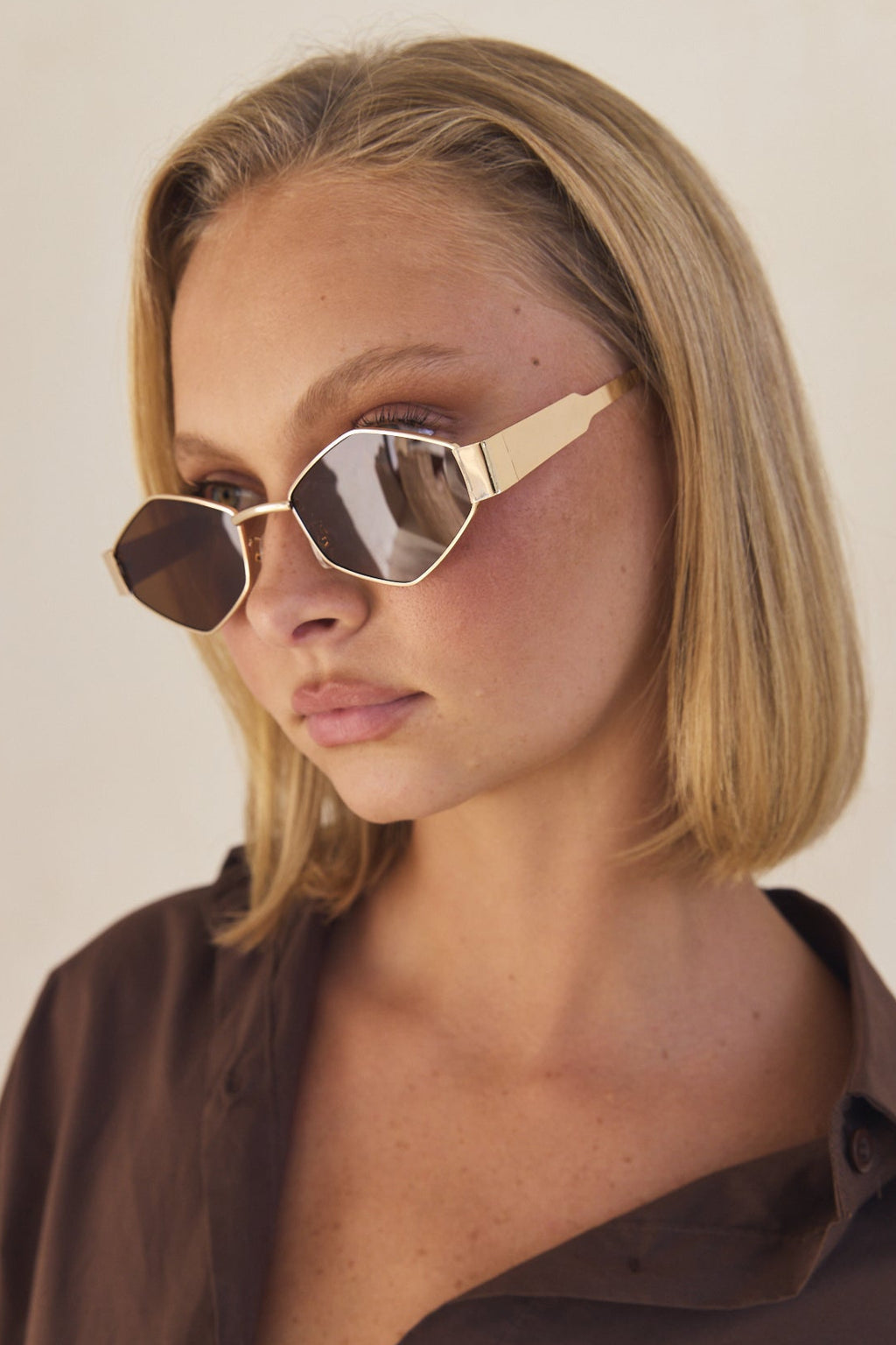 Mabel Sunglasses (Gold)