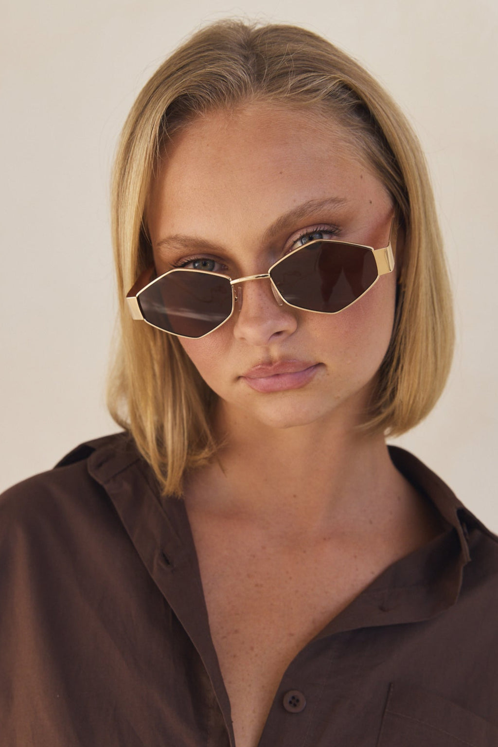 Mabel Sunglasses (Gold)