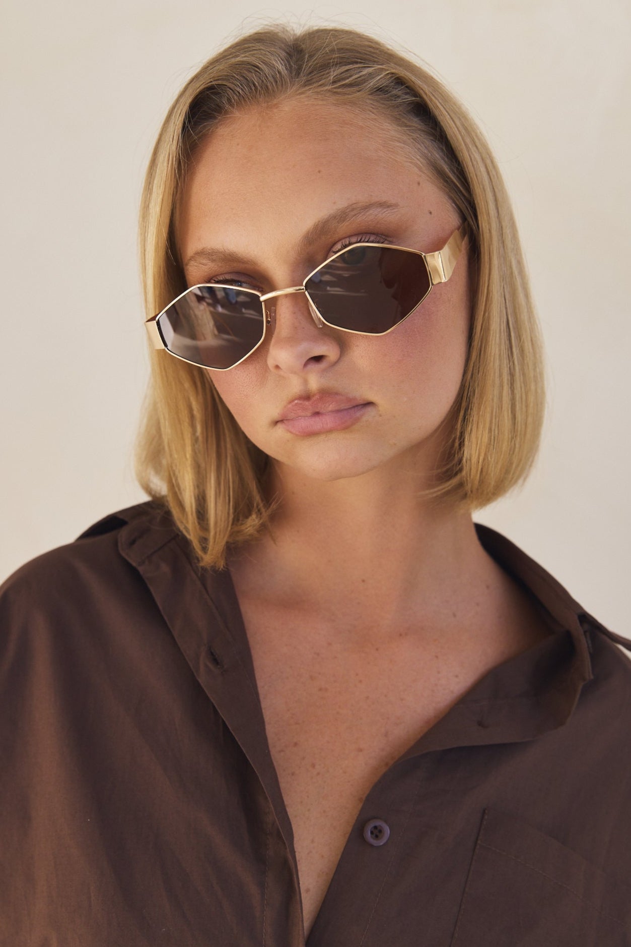 Mabel Sunglasses (Gold)