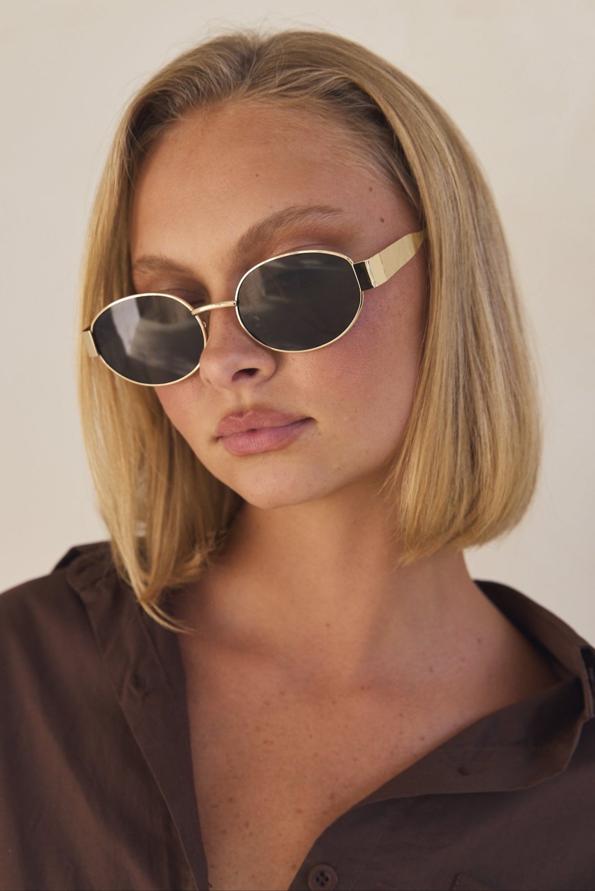 Anastasia Sunglasses (Gold)