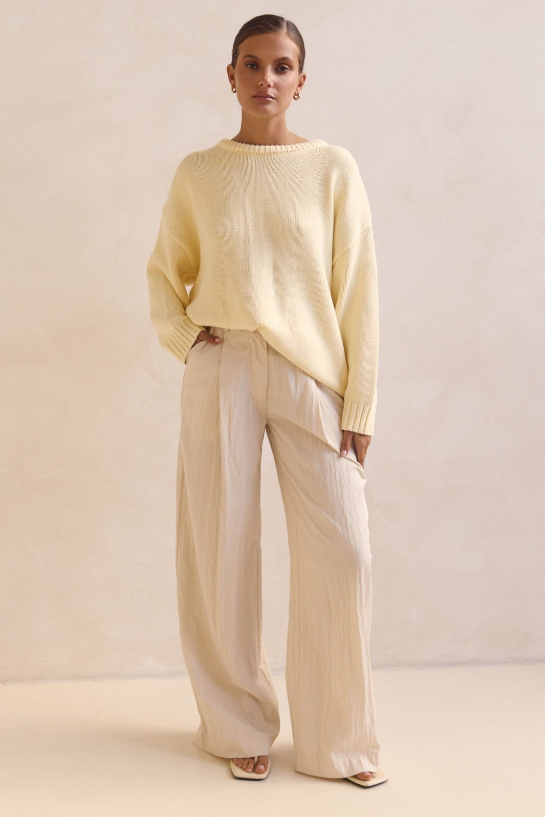 Odette Pant (Beige)
