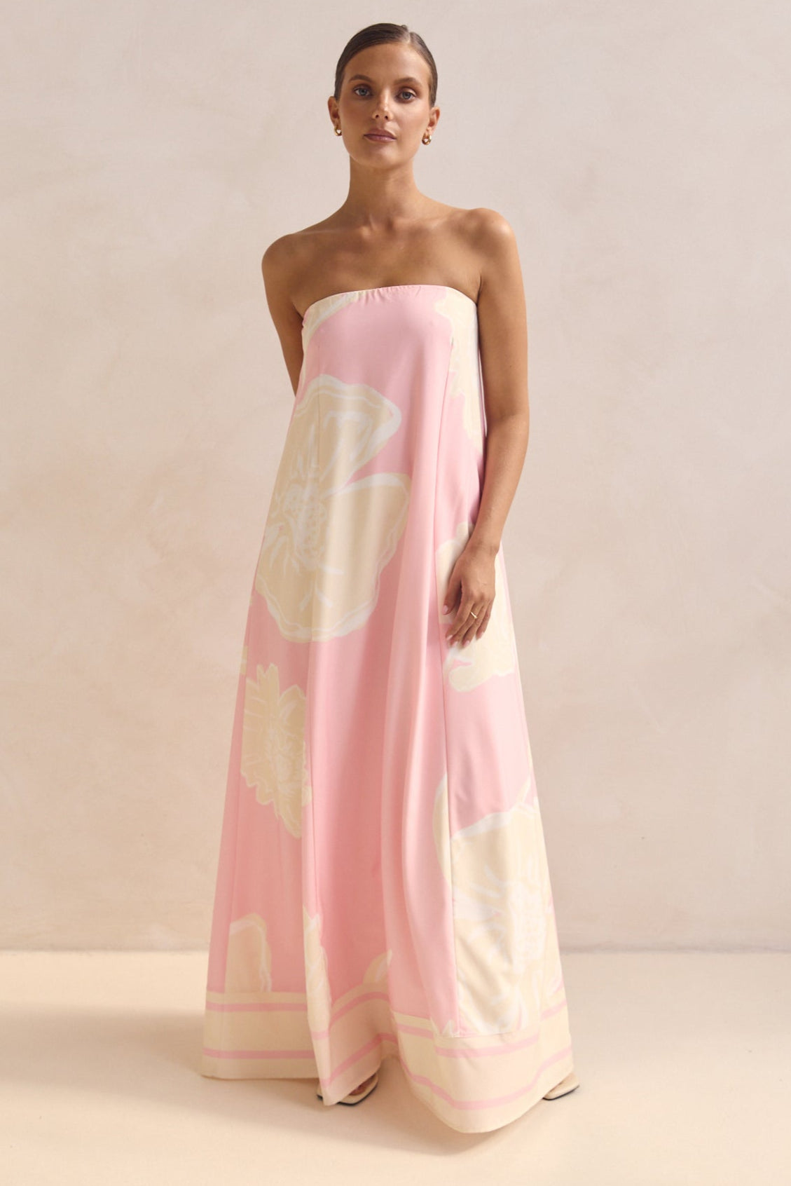 Siena Maxi Dress (Light Pink)