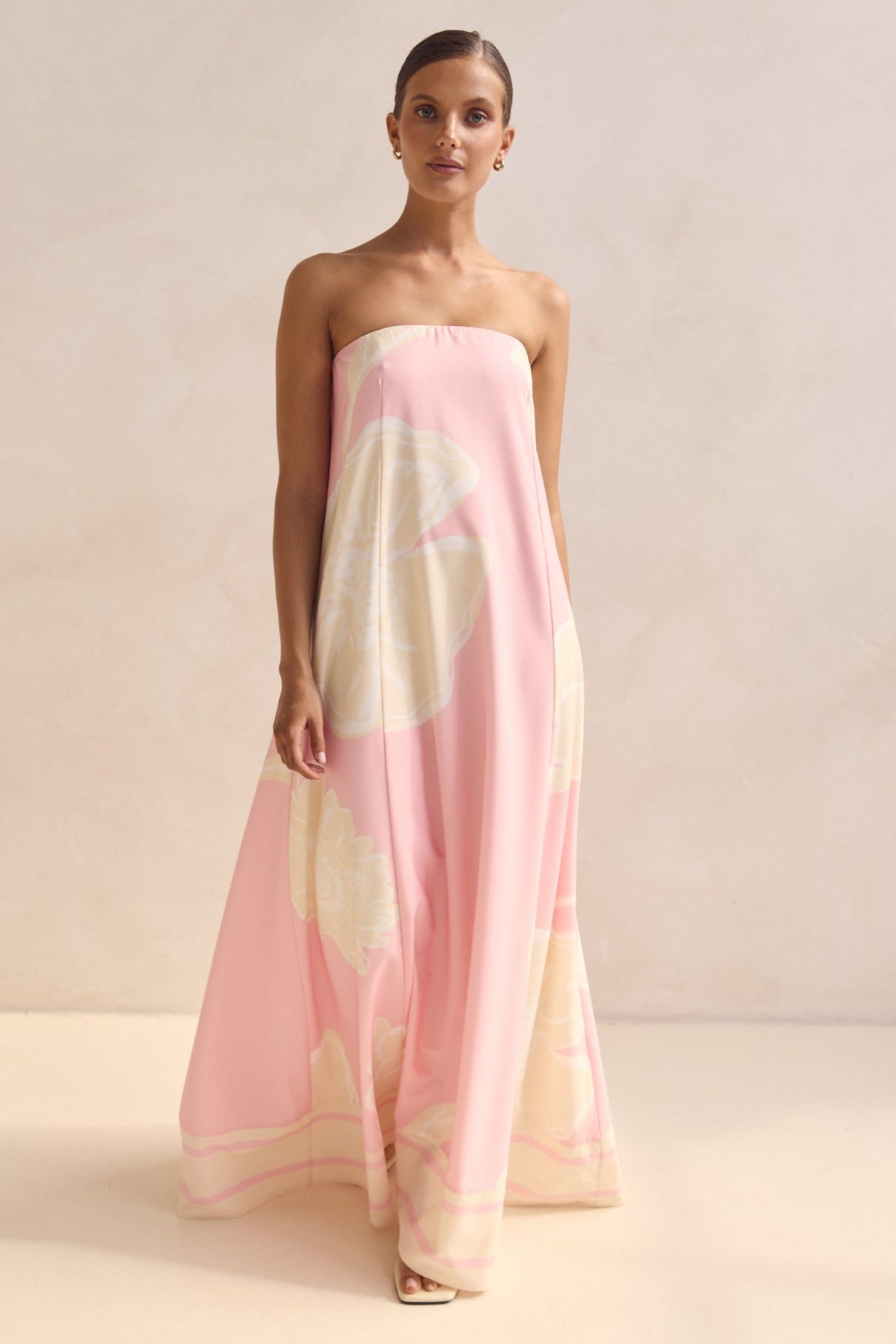 Siena Maxi Dress (Light Pink)