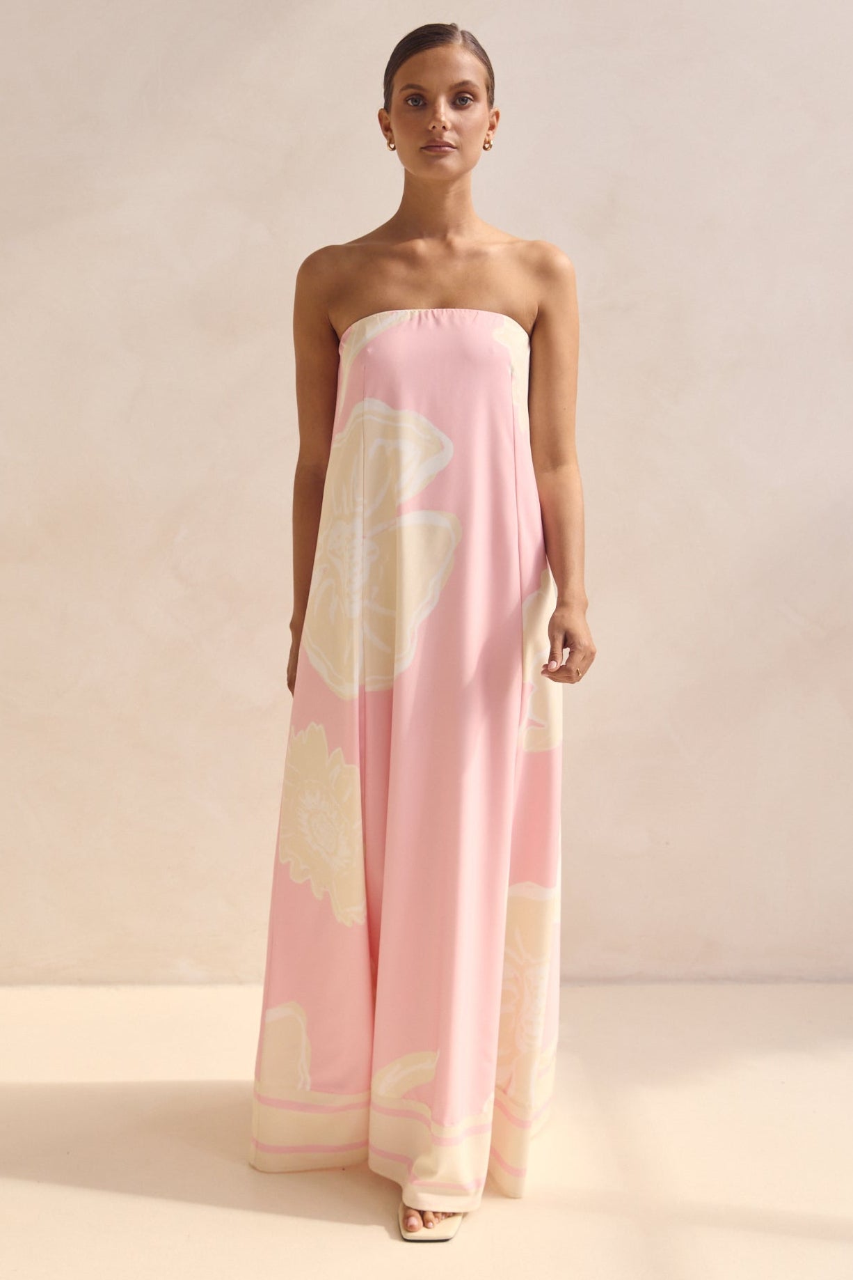 Siena Maxi Dress (Light Pink)