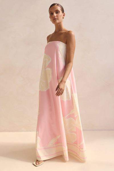 Siena Maxi Dress (Light Pink)