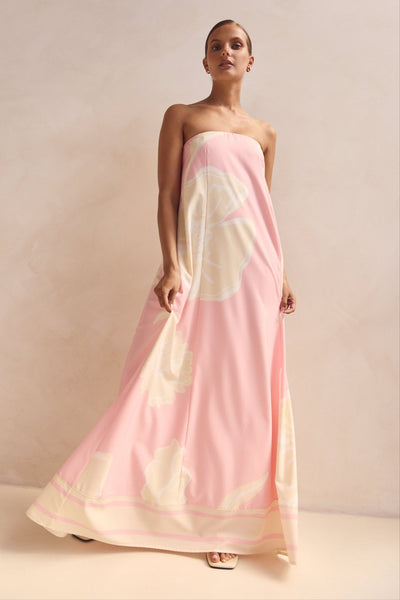 Siena Maxi Dress (Light Pink)