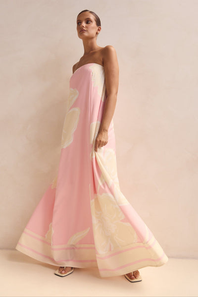 Siena Maxi Dress (Light Pink)