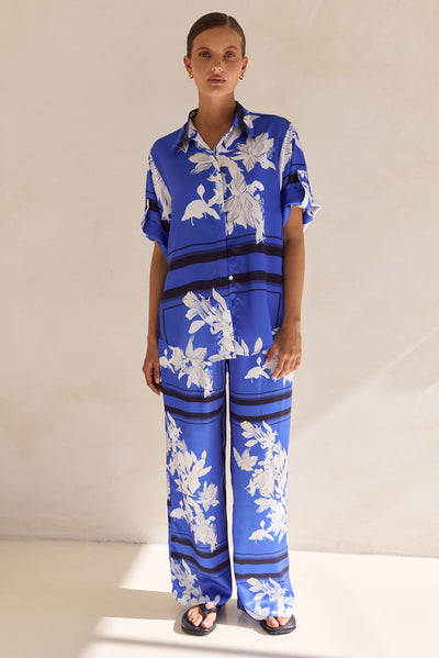 Aria Shirt (Cobalt Blue)