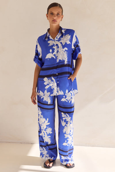 Aria Shirt (Cobalt Blue)