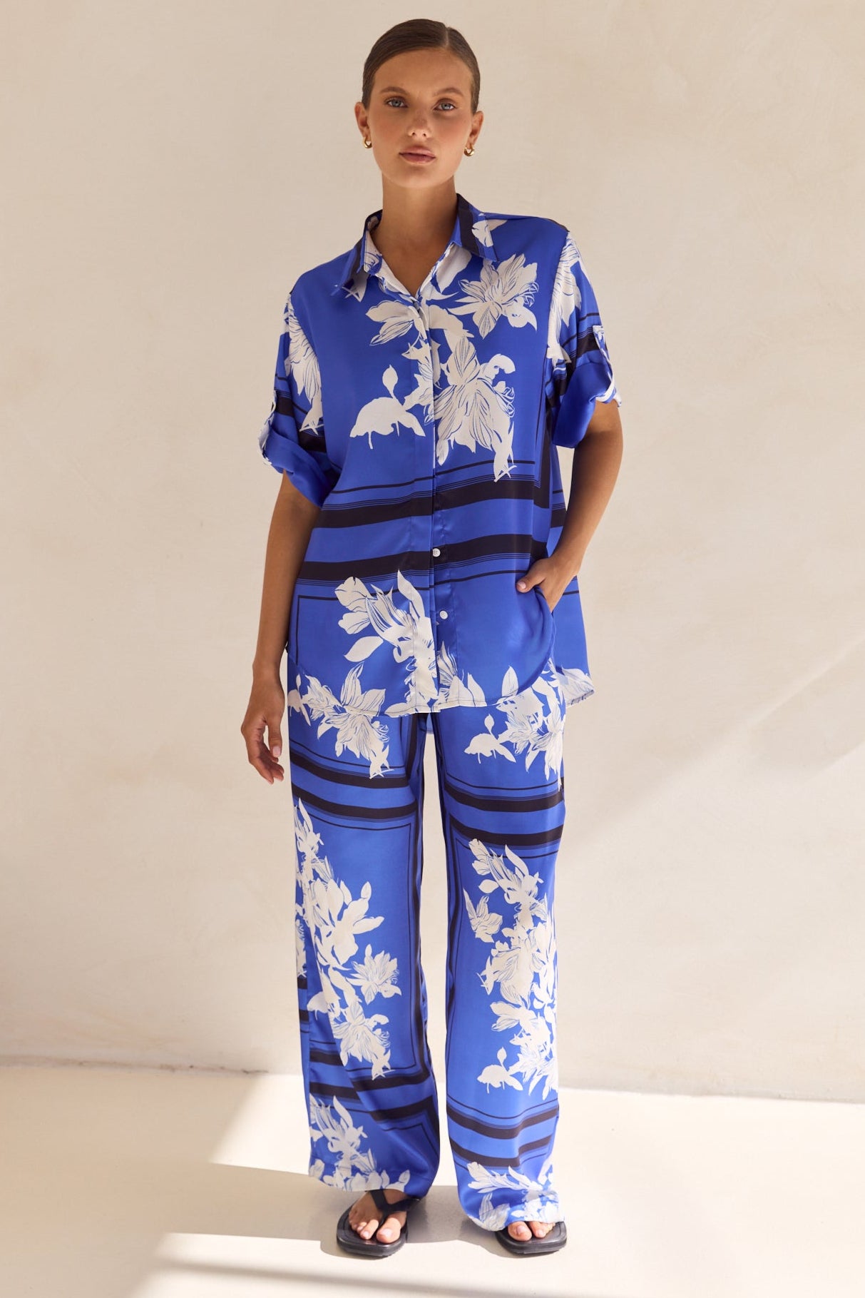 Aria Pant (Cobalt Blue)