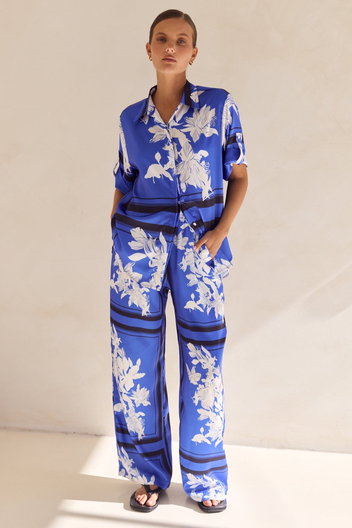 Aria Pant (Cobalt Blue)