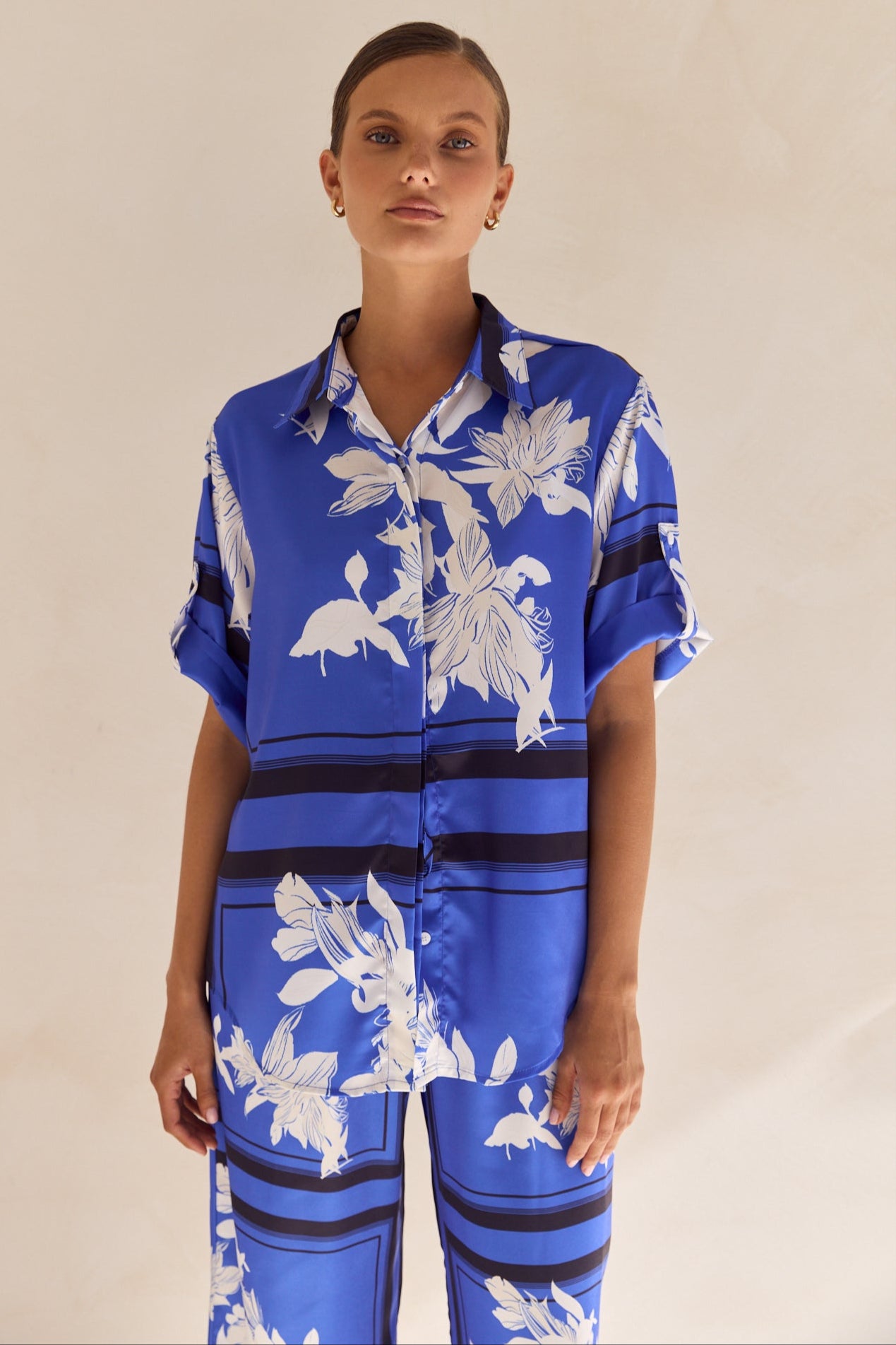 Aria Shirt (Cobalt Blue)