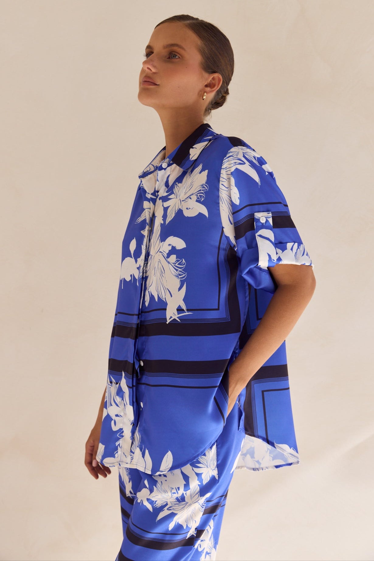 Aria Shirt (Cobalt Blue)