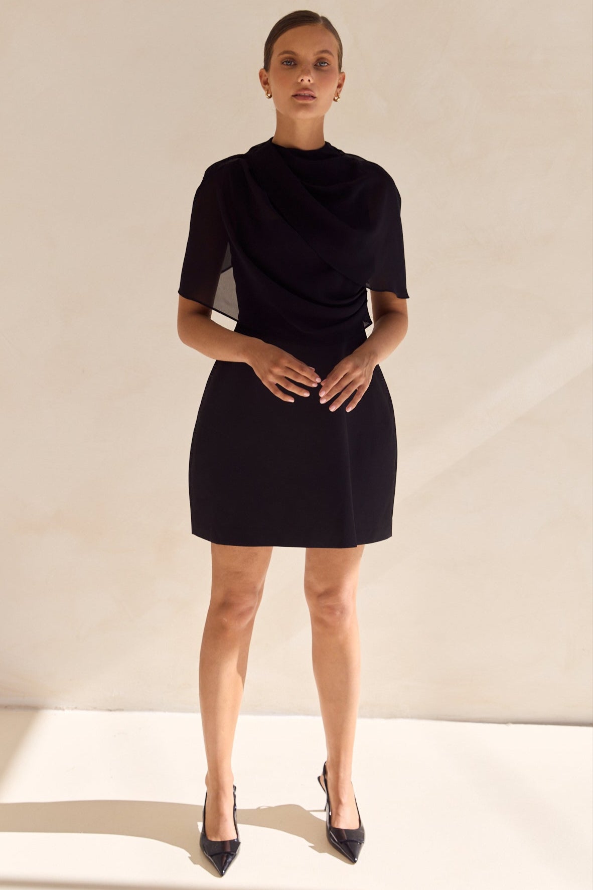 Pixie Mini Dress (Black)