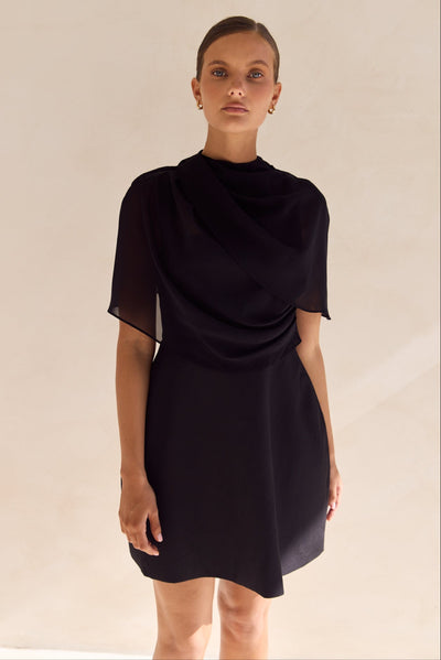 Pixie Mini Dress (Black)