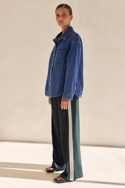 Indigo Denim Shirt (Blue)