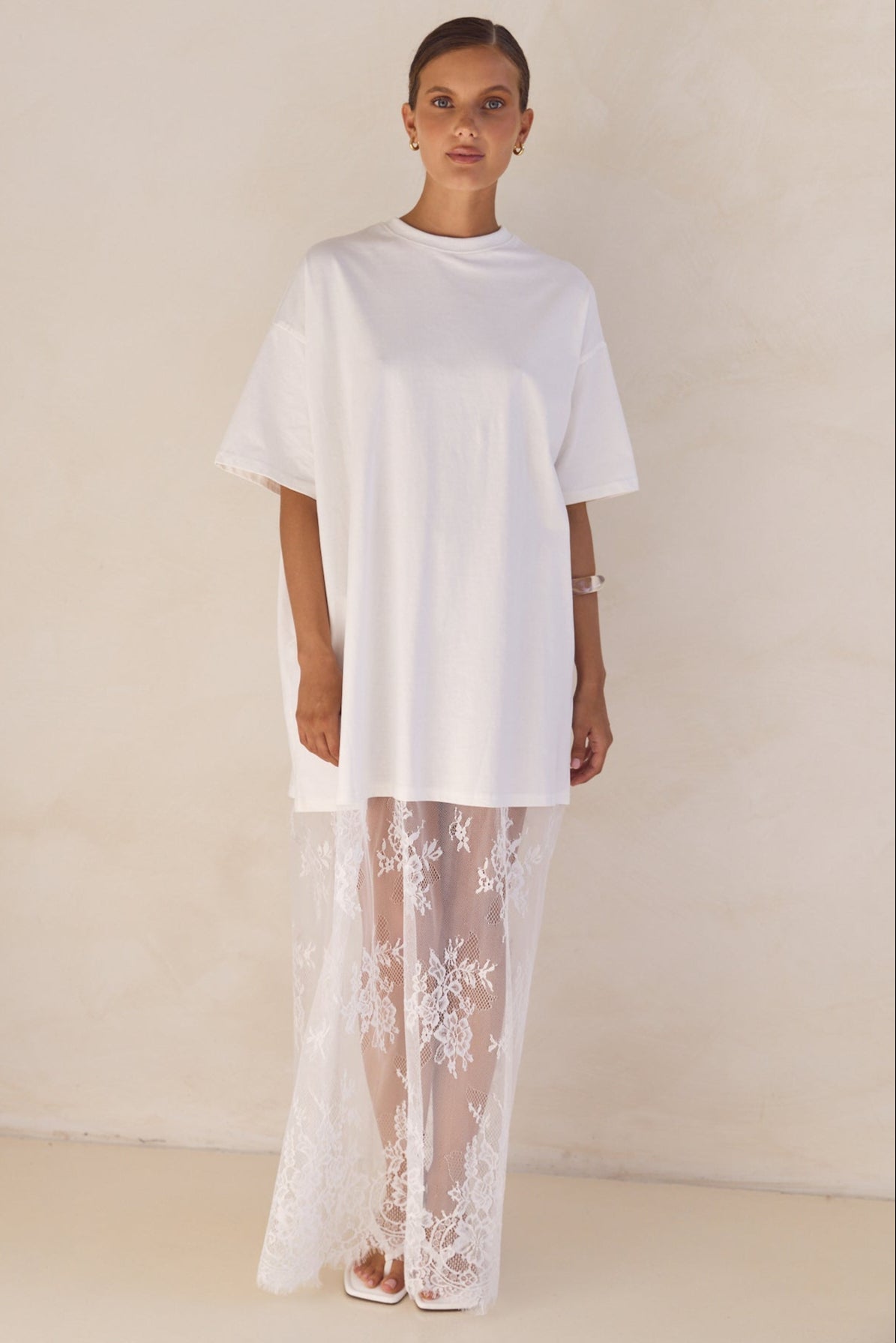 Ophelia Maxi Dress (White)
