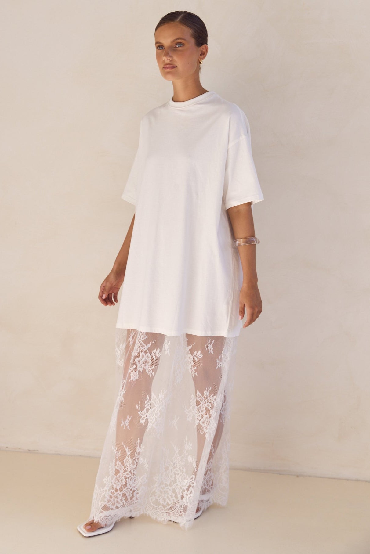 Ophelia Maxi Dress (White)