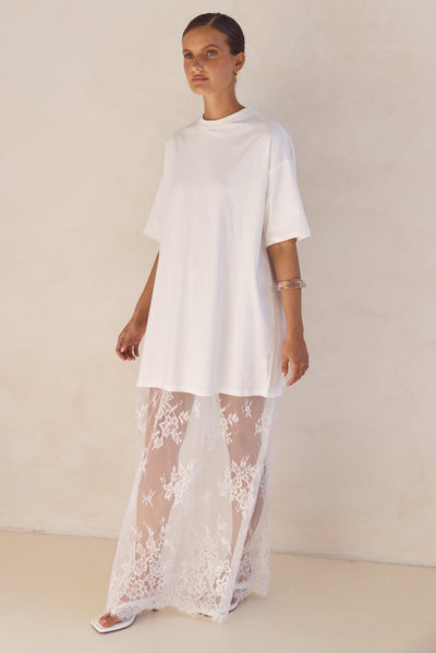 Ophelia Maxi Dress (White)