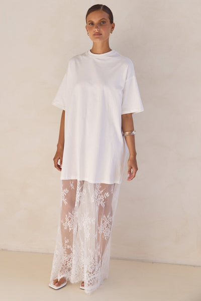 Ophelia Maxi Dress (White)