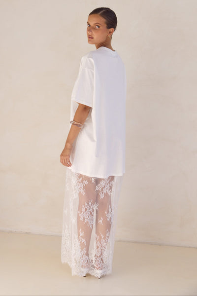 Ophelia Maxi Dress (White)