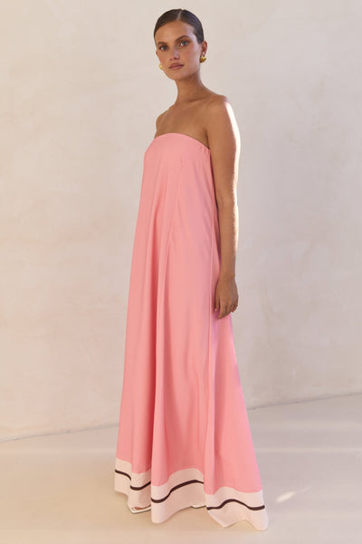 Siena Maxi Dress (Pink)