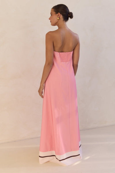 Siena Maxi Dress (Pink)