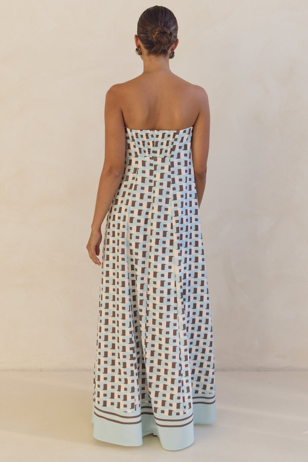 Siena Maxi Dress (Aqua)