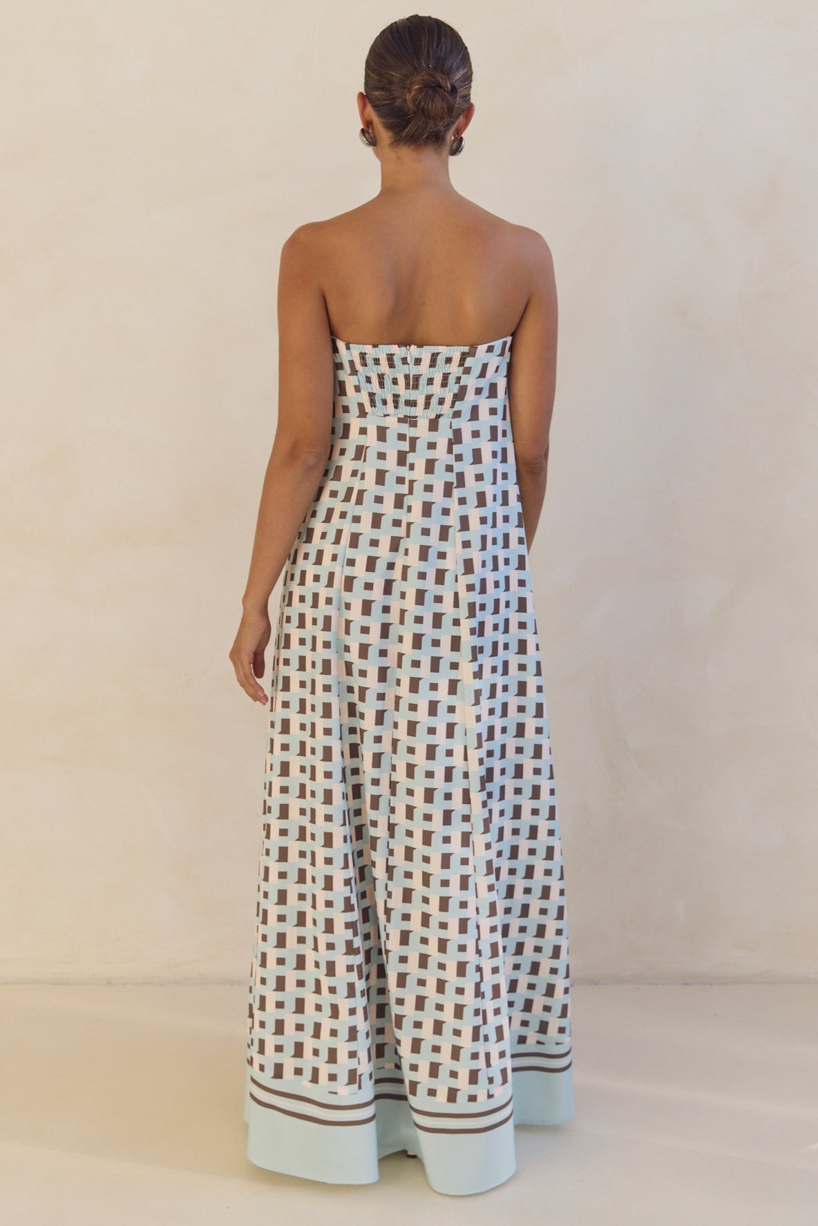 Siena Maxi Dress (Aqua)