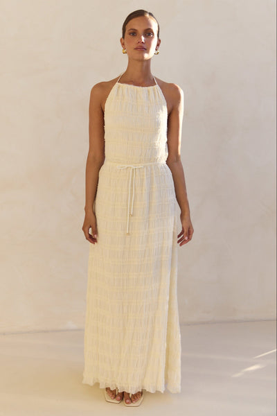 Lilibet Maxi Dress (Cream)