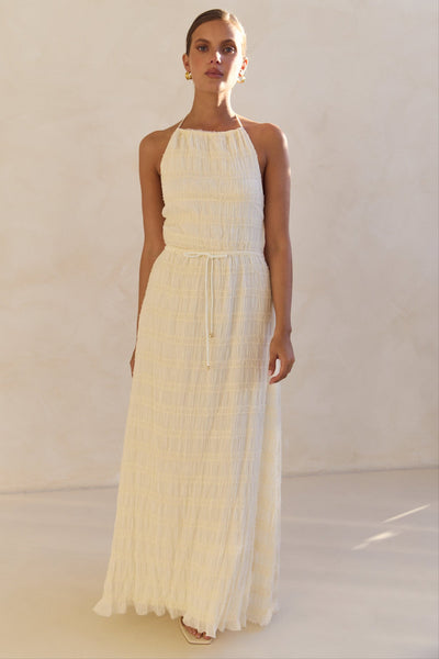 Lilibet Maxi Dress (Cream)