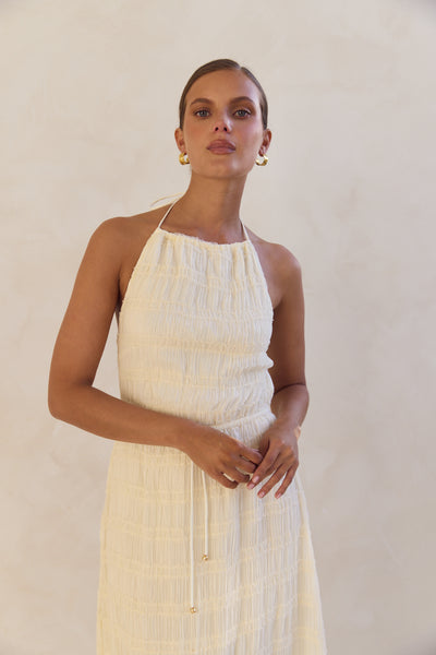Lilibet Maxi Dress (Cream)