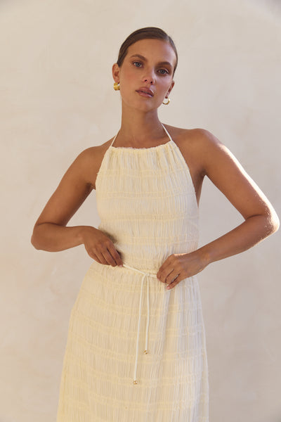Lilibet Maxi Dress (Cream)