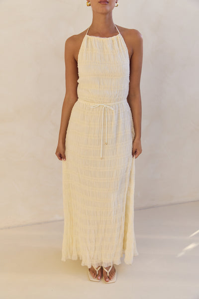 Lilibet Maxi Dress (Cream)