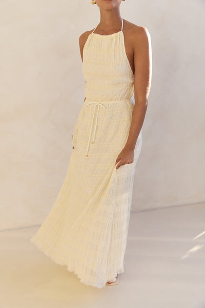 Lilibet Maxi Dress (Cream)